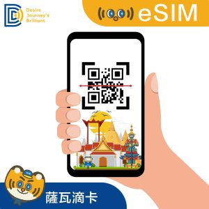 【泰國eSIM】eSIM 薩瓦滴卡